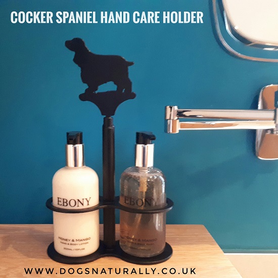 Cocker Spaniel Hand Care Holder